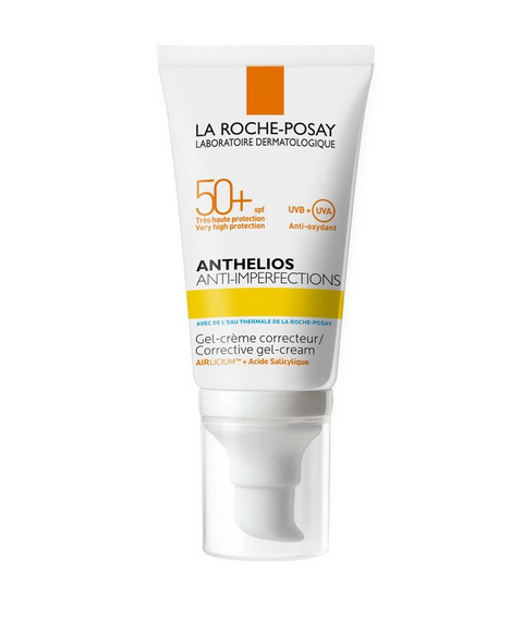 La Roche-Posay Anthelios SPF50+ гель-крем для склонной к акне кожи, гель-крем, 50 мл, 1 шт.