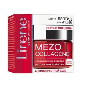 Lirene Мезо-коллаген Крем для лица от морщин, крем для лица, SPF10, 50 мл, 1 шт.