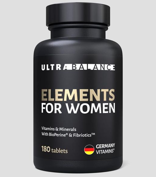 UltraBalance Элементы для женщин Премиум Elements for Women Premium, таблетки, 180 шт.