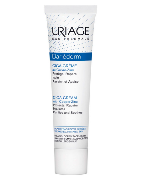 Uriage Bariederm Cica-Cream Крем восстанавливающий с Cu-Zn, крем, 40 мл, 1 шт.