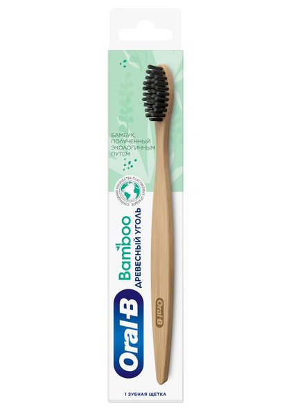 Oral-B Bamboo 40 Зубная щетка, 1 шт.