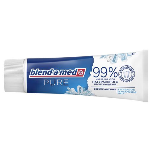 Blend-a-Med Зубная паста Свежее дыхание Pure, 75 мл, 1 шт.