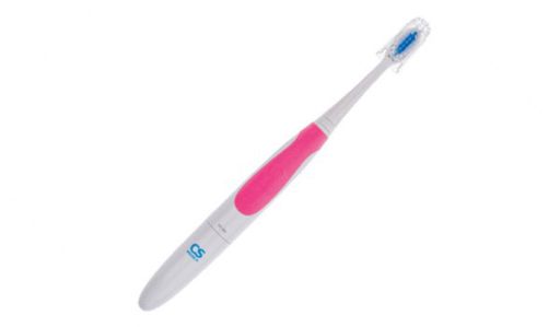 CS Medica CS-161 Электрическая зубная щетка звуковая, розового цвета, щетка зубная, 2 насадки, 1 шт.