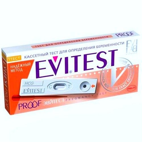 Evitest Proof Тест на беременность, тест-кассеты, 1 шт.