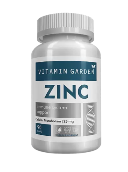 Vitamin Garden Цинка цитрат, 25 мг, капсулы, 90 шт.