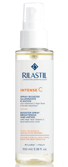 Rilastil Intense C Антиоксидантный спрей-бустер для сияния кожи с витамином С, спрей, 100 мл, 1 шт.
