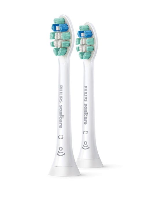 Philips Sonicare C2 Premium Plague Defense насадки для электрической зубной щетки, арт. HX9022/07, 2 шт.