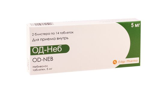 ОД-Неб, 5 мг, таблетки, 28 шт.