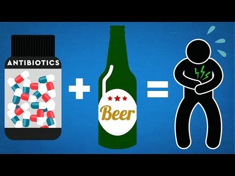 Что будет если принимать антибиотики и алкоголь