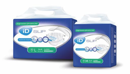 iD SLIP — подгузники для малоподвижных и лежачих больных