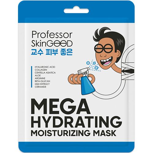 Professor SkinGood Маска для лица, тканевая маска для лица, увлажняющая, 30 мл, 1 шт.