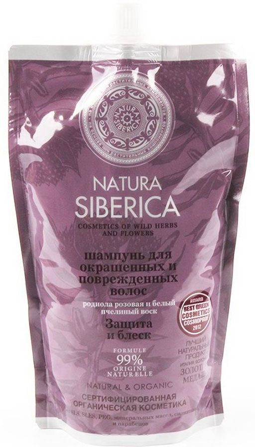 Natura Siberica Шампунь Защита и Блеск, шампунь, для окрашенных волос, 500 мл, 1 шт.