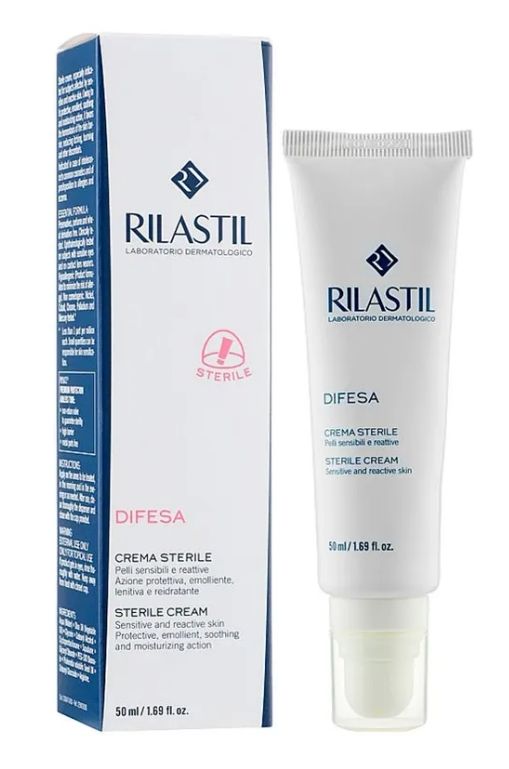 Rilastil Difesa Увлажняющий защитный крем, для чувствительной и склонной к аллергии кожи, 50 мл, 1 шт.