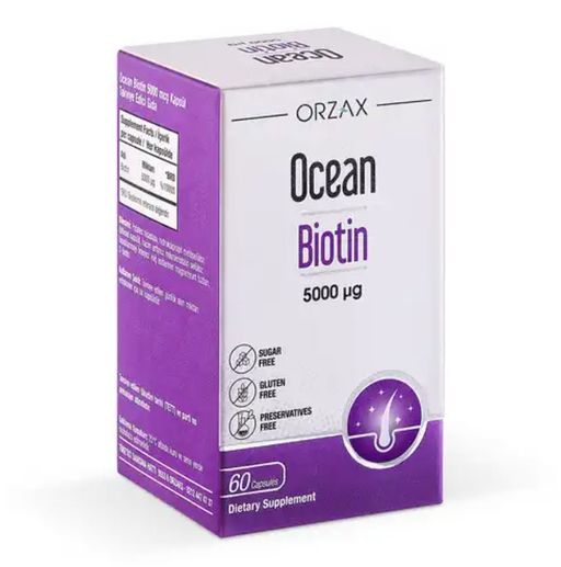 Orzax Ocean Биотин, капсулы, 60 шт.