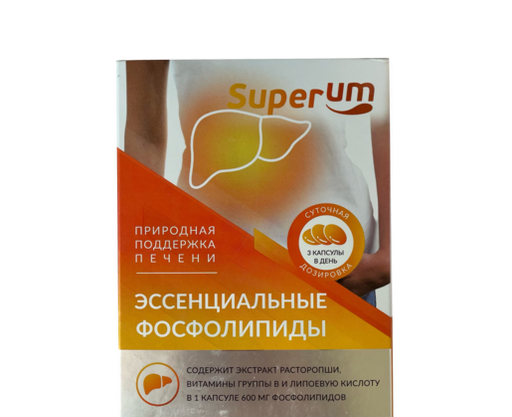 Superum Эссенциальные фосфолипиды, капсулы, 30 шт.