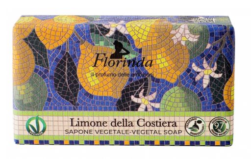 Florinda Мыло туалетное твердое Прибрежный лимон, мыло, 200 г, 1 шт.