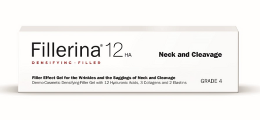Fillerina 12HA Гель с эффектом филлера для коррекции морщин, уровень 4, для лица, шеи и зоны декольте, 30 мл, 1 шт.