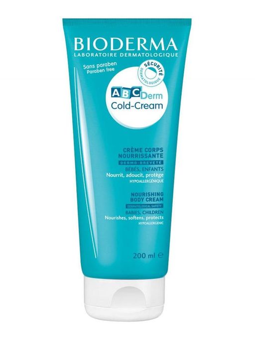 Bioderma ABCDerm Колд-крем для тела, крем, 200 мл, 1 шт.