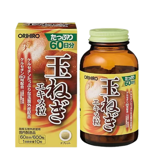 Orihiro Экстракт лука, таблетки, 600 шт.