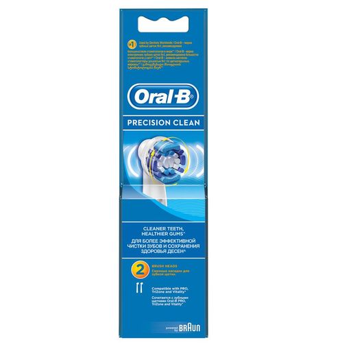 Oral-B Precision clean Насадка для электрической зубной щетки, 2 шт.