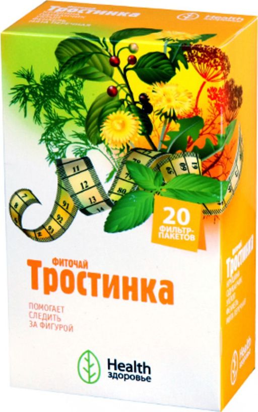 Фиточай Тростинка, сырье растительное измельченное, 2 г, 20 шт.