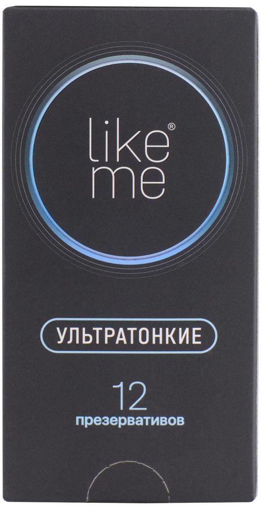 Like me Презервативы ультратонкие, 12 шт.