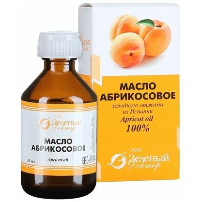 Зеленый Доктор Масло абрикосовое косметическое, 50 мл, 1 шт.