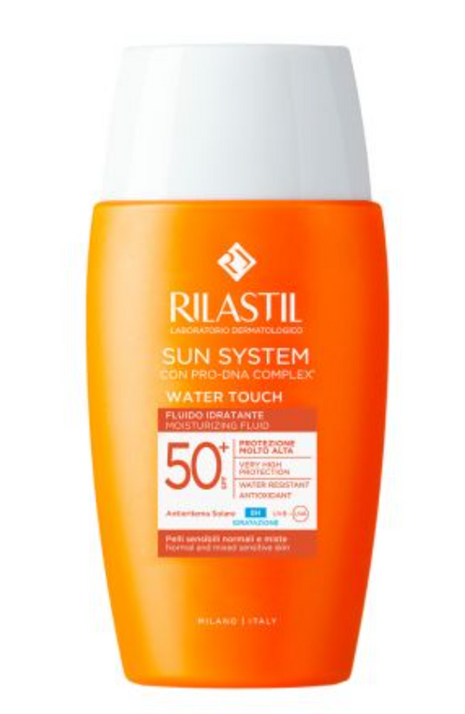 Rilastil Sun System Солнцезащитный флюид, SPF50, флюид, увлажняющий, 50 мл, 1 шт.