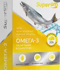 Superum Омега-3 35 %, капсулы, 30 шт.