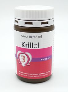 Sanct Bernhard масло Криля, 922 мг, капсулы, 90 шт.