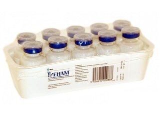 Тиенам, 500 мг+500 мг, порошок для приготовления раствора для инфузий, 20 мл, 10 шт.