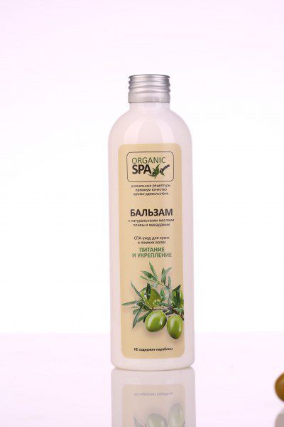 Organic Spa Бальзам для волос питание и укрепление, бальзам для волос, 250 мл, 1 шт.