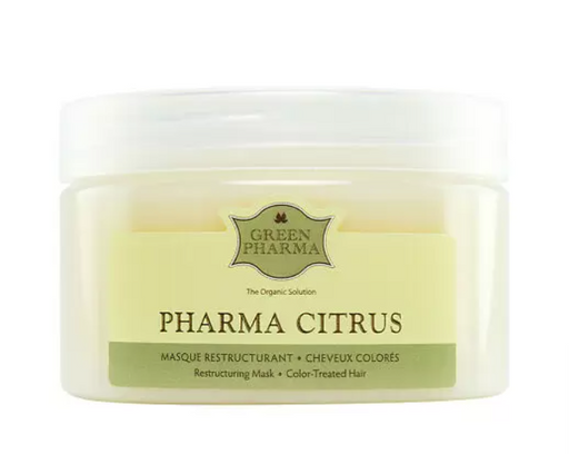 Greenpharma Маска для волос восстанавливающая Pharma Citrus, маска для волос, окрашенных и после химзавивки, 250 мл, 1 шт.