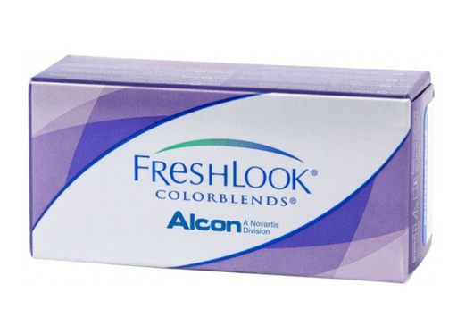 Alcon FreshLook ColorBlends цветные контактные линзы, -0,00 D, Brown, 2 шт.