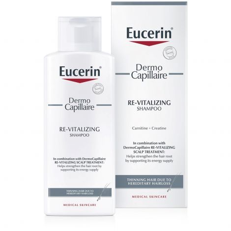 Eucerin Dermo Capillarie шампунь, шампунь, против выпадения волос для женщин и мужчин, 250 мл, 1 шт.