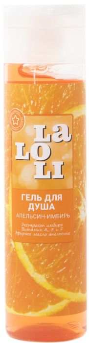 Laloli Гель для душа нежное сияние апельсин имбирь, гель для душа, 1 шт.