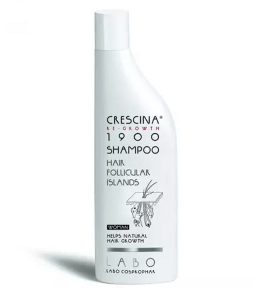 Crescina HFI 1900 Шампунь для женщин для роста волос, шампунь, для женщин, 200 мл, 1 шт.