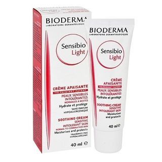 Bioderma Sensibio Light Крем, крем для лица, 40 мл, 1 шт.