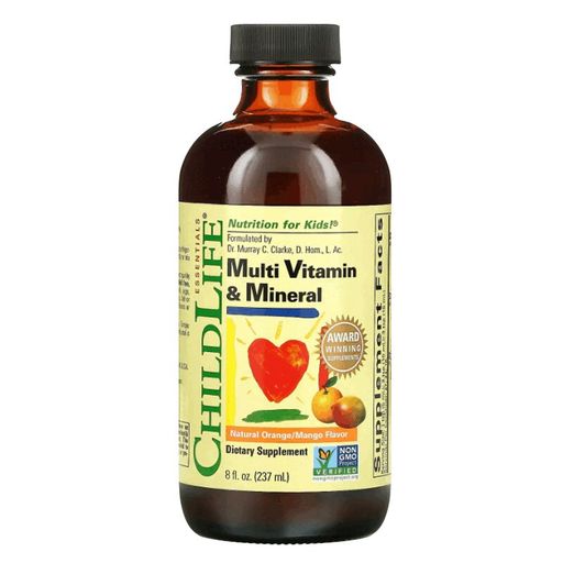 ChildLife Мультивитамины и минералы, жидкость для приема внутрь, 237 мл, 1 шт.