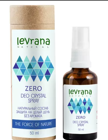 Levrana Дезодорант Zero, без аромата, 50 мл, 1 шт.