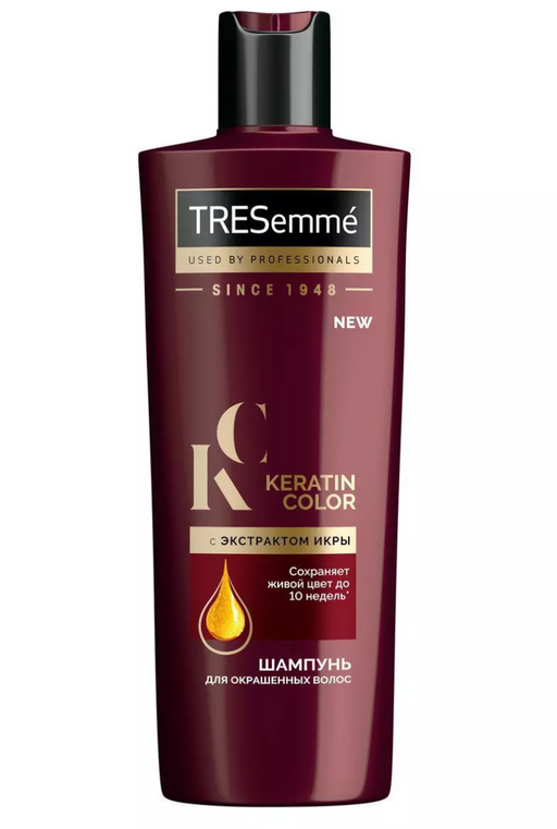 Tresemme Keratin Color Шампунь для окрашенных волос, шампунь, 400 мл, 1 шт.
