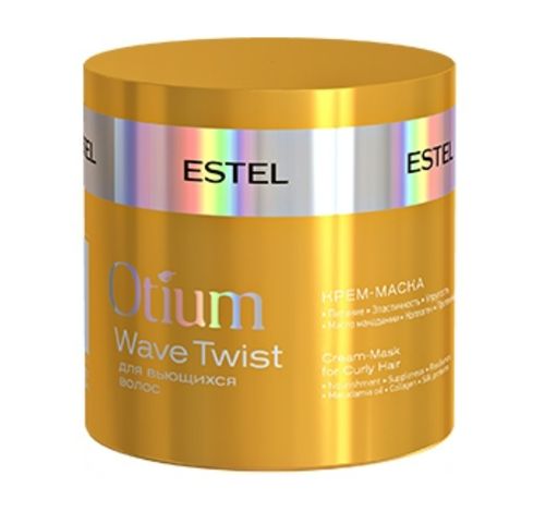 Estel Otium Wave Twist Крем-маска для вьющихся волос, крем-маска для волос, 300 мл, 1 шт.
