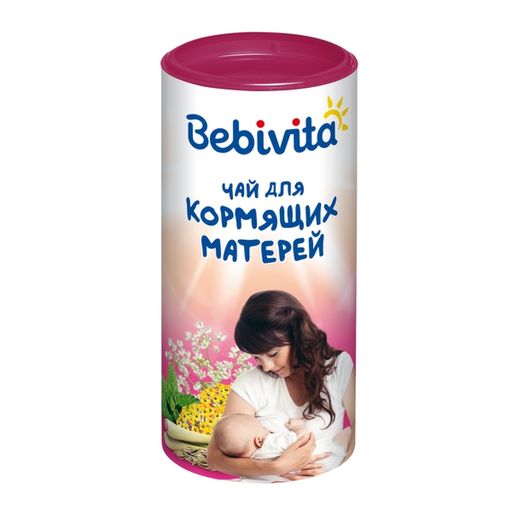 Bebivita Чай Для кормящих матерей, сухой гранулированный инстантный чай, 200 г, 1 шт.