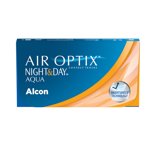 Alcon Air Optix Night & Day Aqua контактные линзы плановой замены, BC=8.4 d=13.8, D(-3.25), 3 шт.