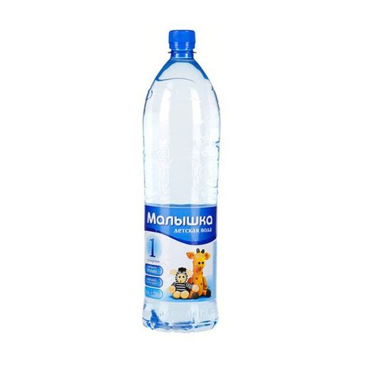 Малышка Вода питьевая, негазированная, в пластиковой бутылке, 1.5 л, 1 шт.