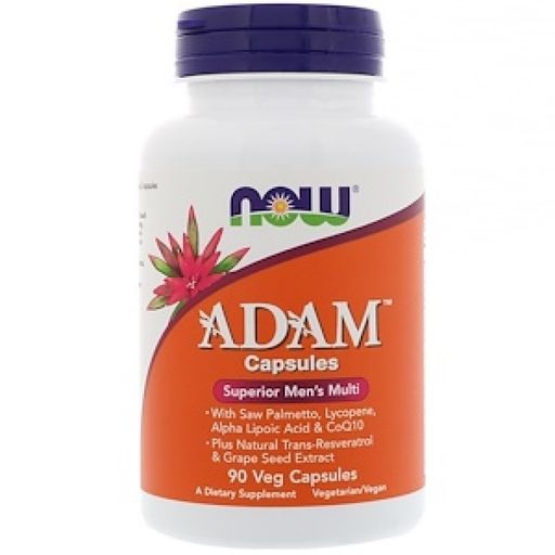 Now Adam Адам Мультивитаминный комплекс, 2100 мг, капсулы, для мужчин, 90 шт.