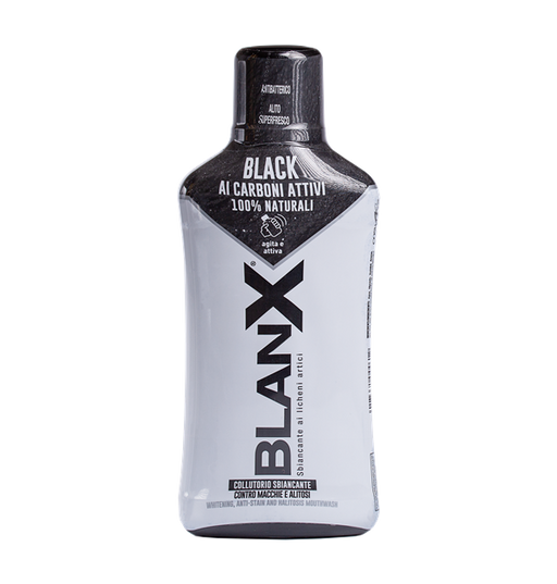 Blanx Ополаскиватель для полости рта Древесный уголь, раствор для полоскания, 500 мл, 1 шт.
