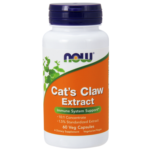 NOW Cat's Claw Extract Экстракт кошачьего когтя, 334 мг, капсулы, 60 шт.