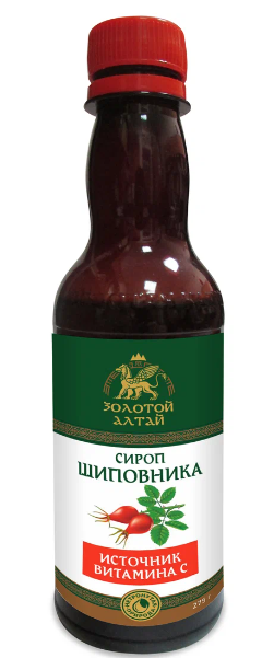 Золотой Алтай Шиповника сироп, сироп, 275 г, 1 шт.