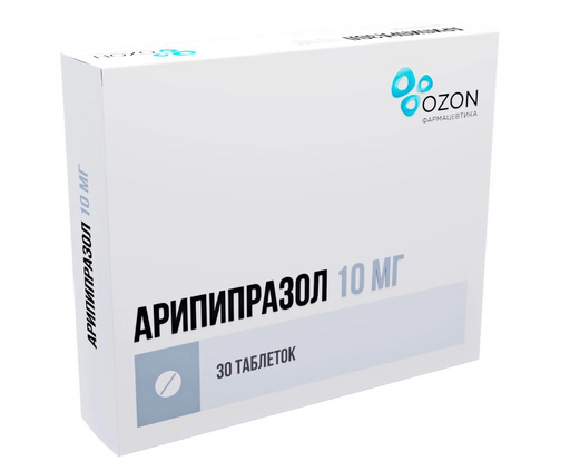 Арипипразол, 30 мг, таблетки, 30 шт.  по цене от 5999 руб в .